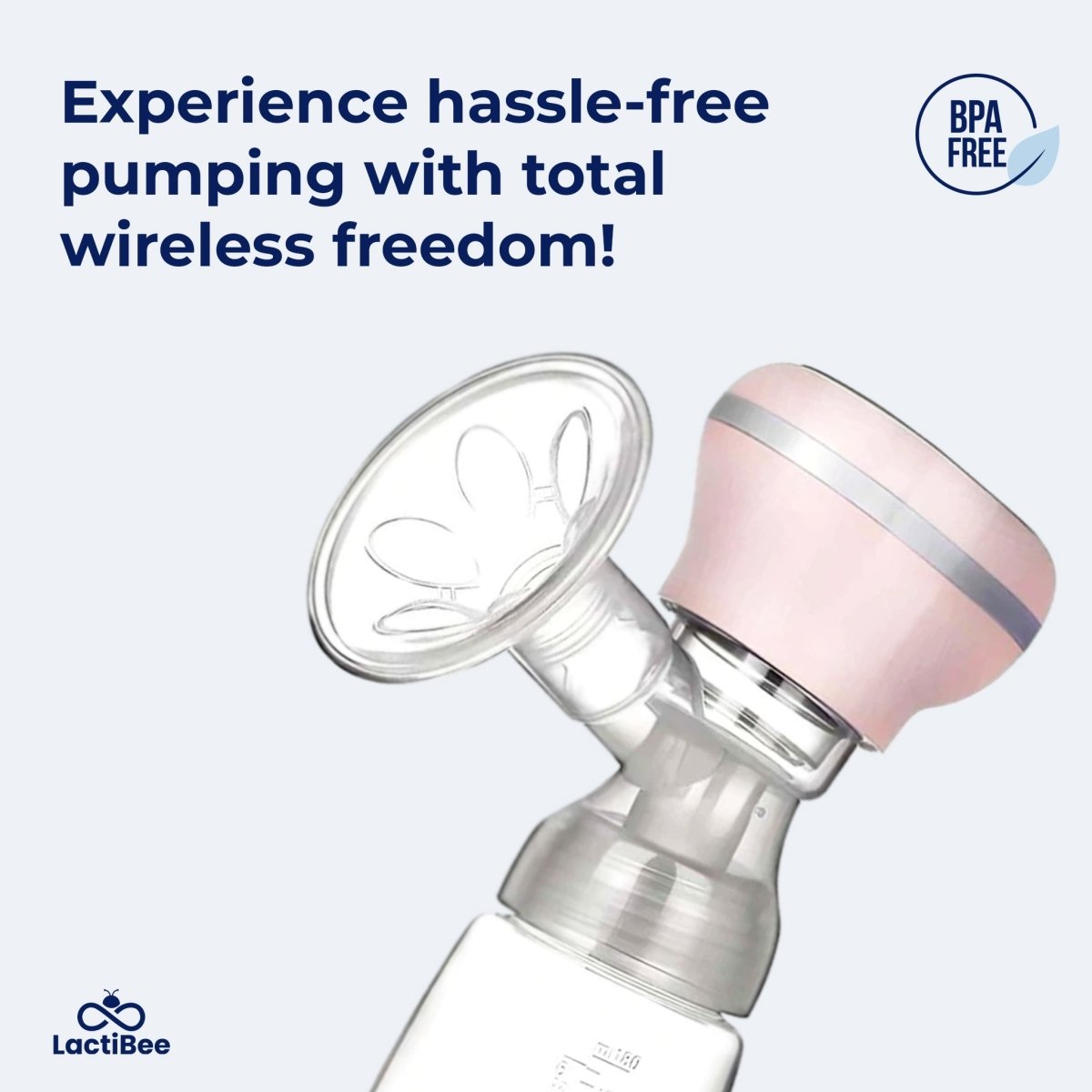 LactiBee's Electric Wireless Breast Pump - LactiBee